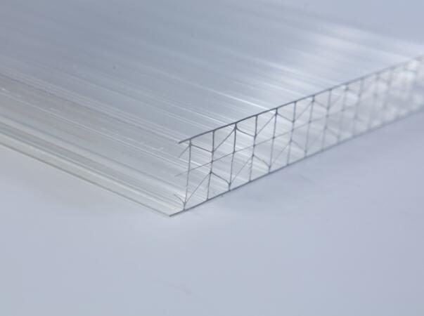 25mm8层色多多官网下载中空阳光板 上海色多多官网下载阳光板厂家