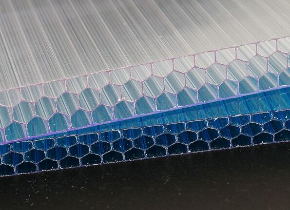 16mmU型蜂窝型色多多官网下载锁扣板 上海色多多官网下载锁扣阳光板厂家